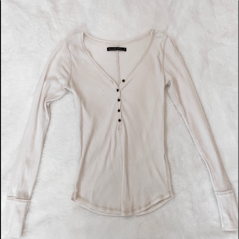 Abercrombie and Fitch button up long sleeve